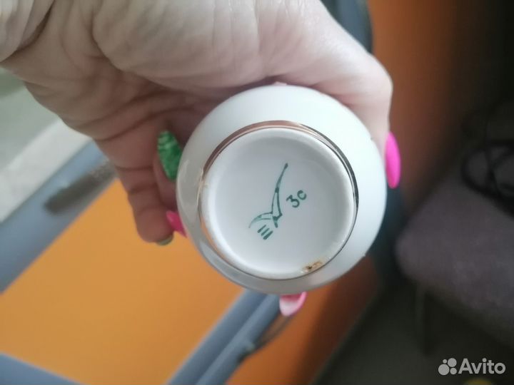 Солонка фарфор СССР