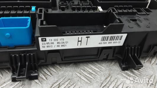 Блок комфорта opel zafira B (GBE02M301)