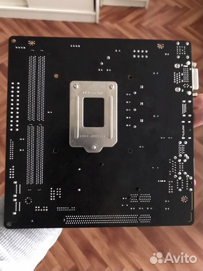 Материнская плата asrock h310cm-dvs 1151v2