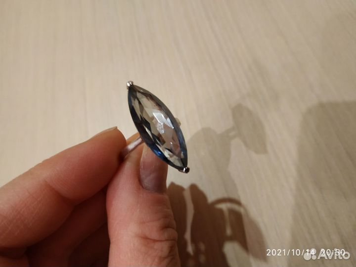 Кольцо серебро 925
