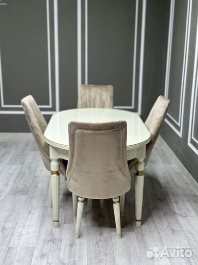 Стол со стульями \оплата при получении