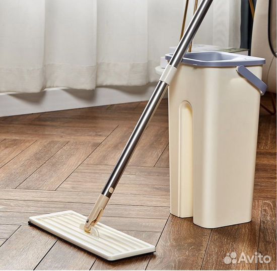 Швабра с ведром и отжимом