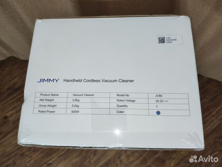 Новый беспроводной пылесос Xiaomi Jimmy JV85