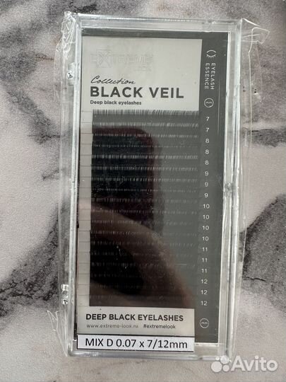 Ресницы 0.07 7/12 мм