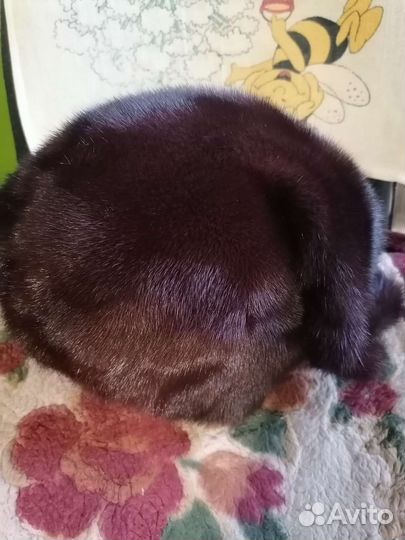 Шапка норковая женская