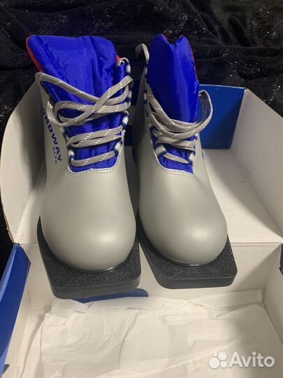 Лыжные ботинки новые nordway 37