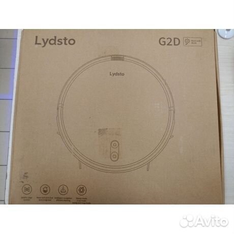 Робот-пылесос Lydsto G2D YM-G2D-B03 для сухой и вл