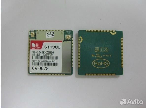 Совмещенный модуль simcom GSM+ GPS SIM908