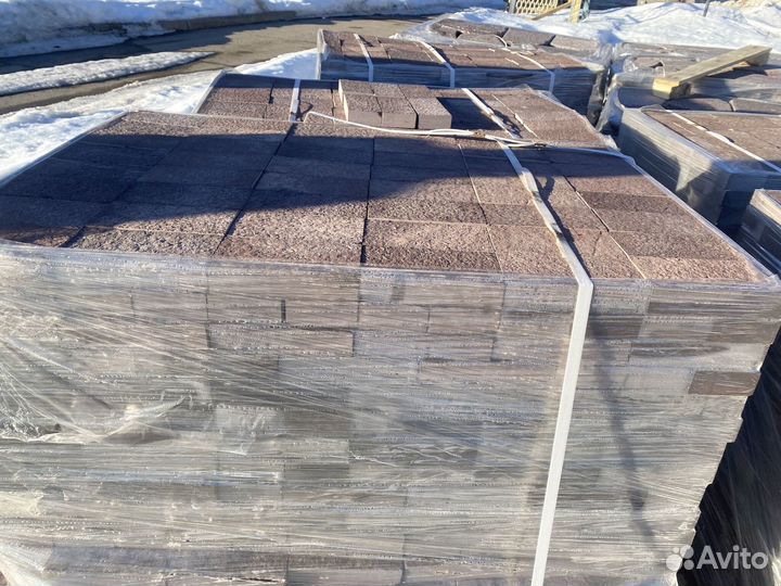 Брусчатка пиленная от 100 м2