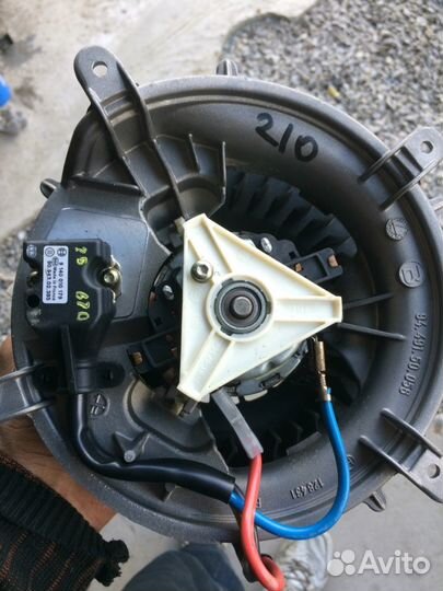 Мотор печки мерседес е 210 ресталинг