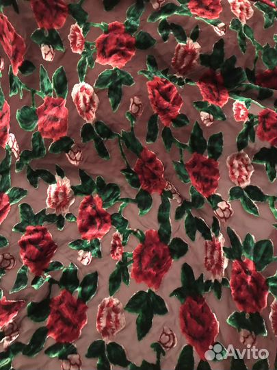 Ткань Панбархат шёлк 100