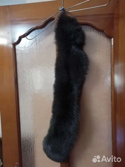 Меховой воротник песец