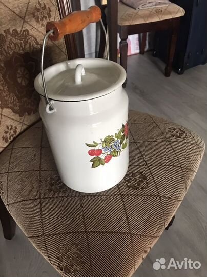 Бидон эмалированный СССР