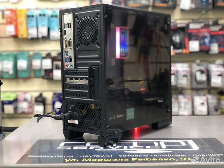 Компьютер Ryzen 5 5600X GTX 1660 Super SSD HDD