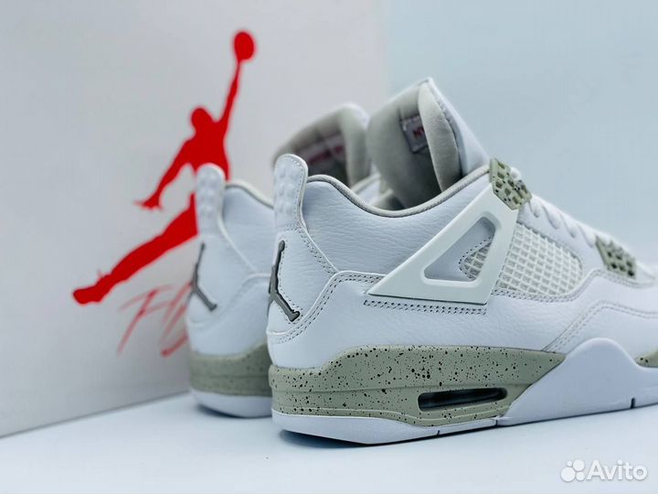 Кроссовки Nike Air Jordan 4 Белые