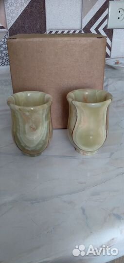 Набор из двух стопок из оникса