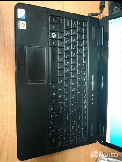 Ноутбук с SSD EMachines E525/2Gb/60Gb /Win 10 Lite