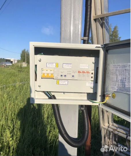 Электрик на столб высотные работы