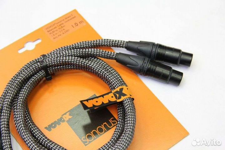 Vovox Sonorus Direct S XLR 1m моножила Швейцария