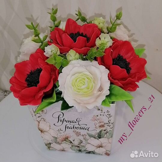 Букет из мыла