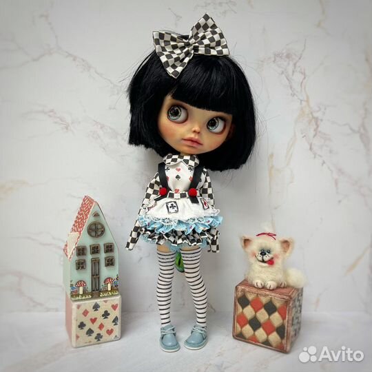 Новогодний набор одежды для куклы Блайз