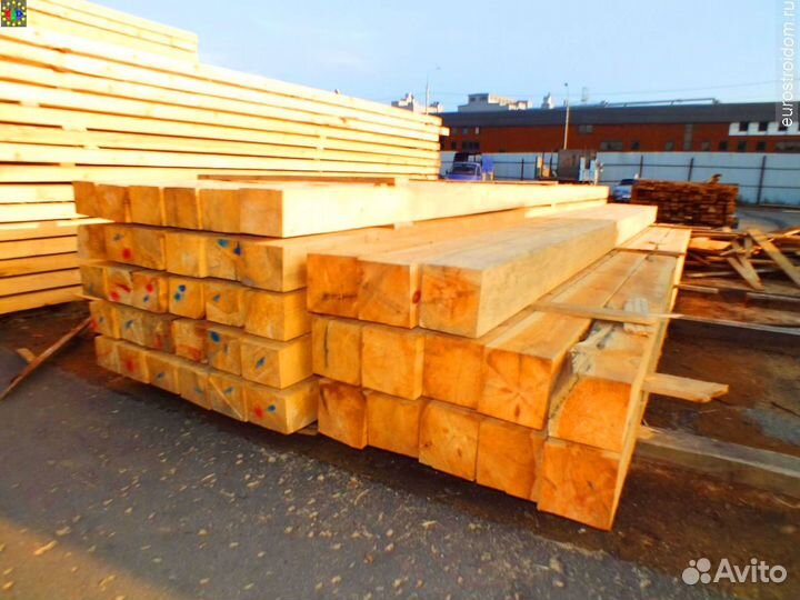 Брус из сосны 140х140х6000мм, камерная сушка