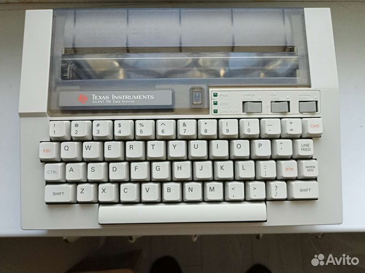 Телетайп Texas Instruments sielent 700. Model 707