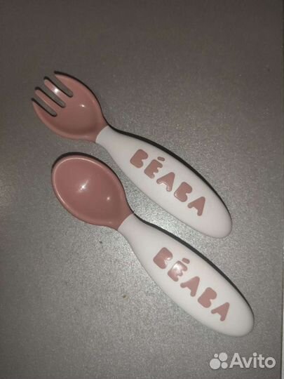 Ложечка и вилочка для малыша