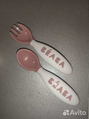 Ложечка и вилочка для малыша