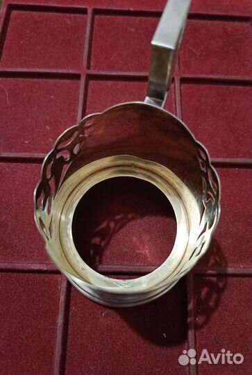 Подстаканник серебро СССР