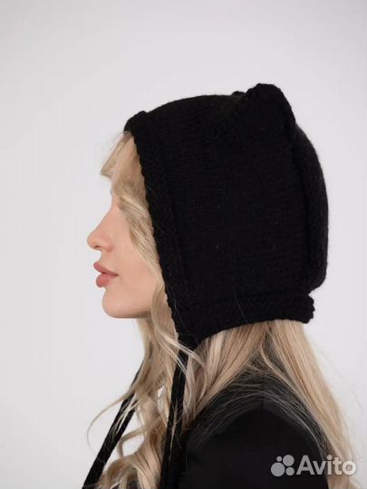 Вязаная шапка y2k