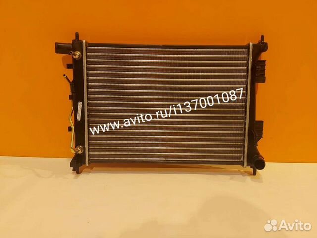 Радиатор на hyundai solaris