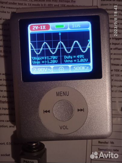 DSO 168 цифровой мини-осциллограф