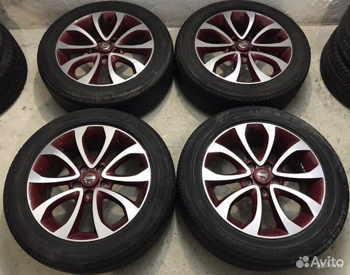 215/55/17 Bridgestone (5x114.3/цо 66.1)