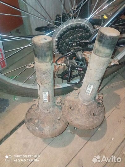 Передние стойки skoda бу рулевая тяга новая