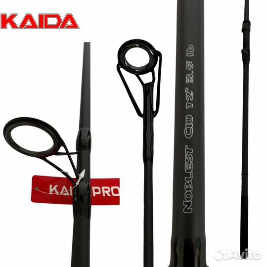 Спиннинг карповый kaida 150 noblest CIU carp, тест