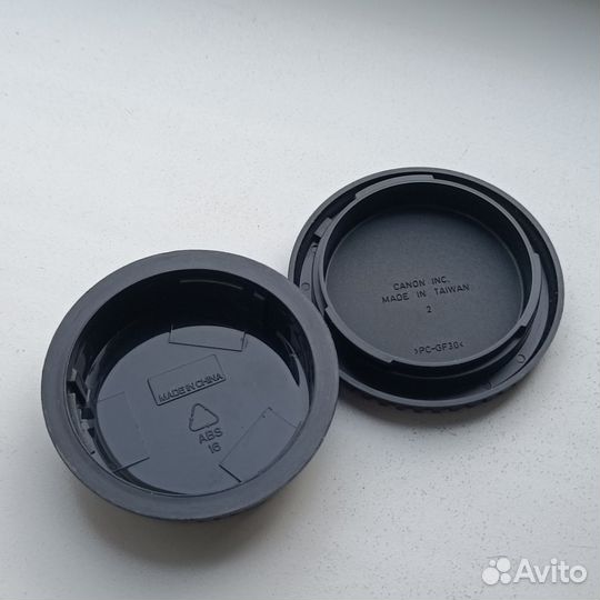 Крышки Canon, Задняя крышка для объектива и камеры