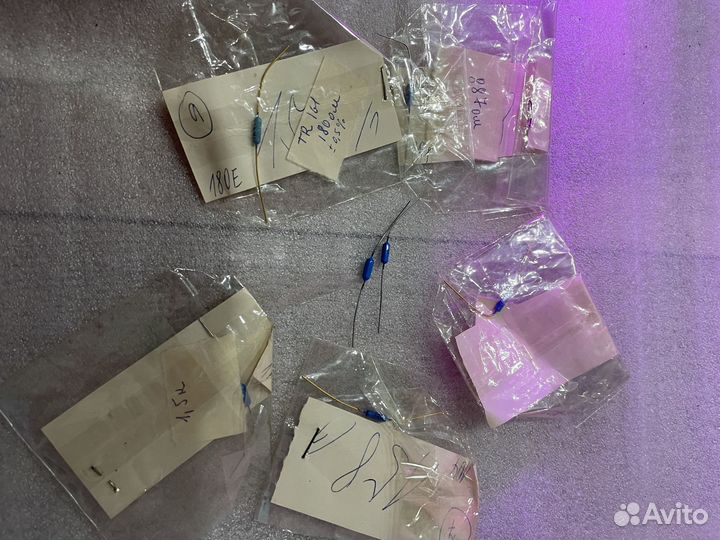 Резисторы переменные и постояные