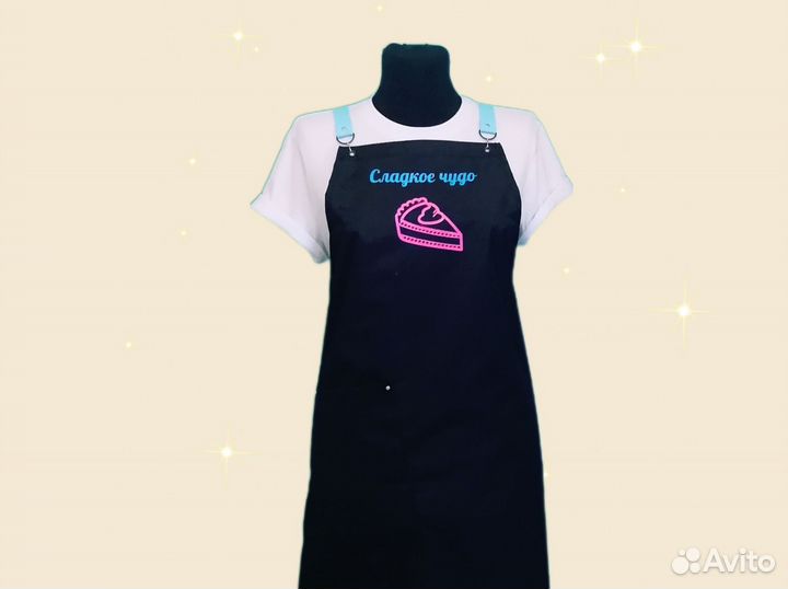 Фартук для кафе с логотипом