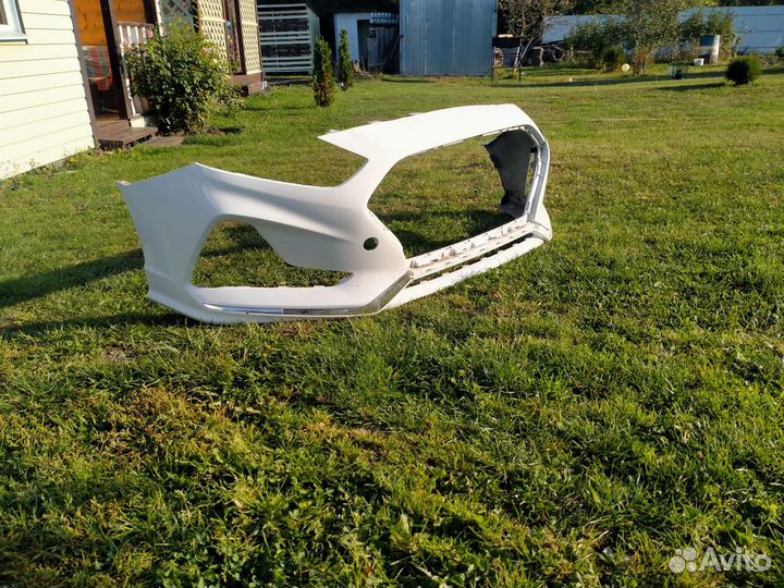 Передний бампер на hyundai sonata 7