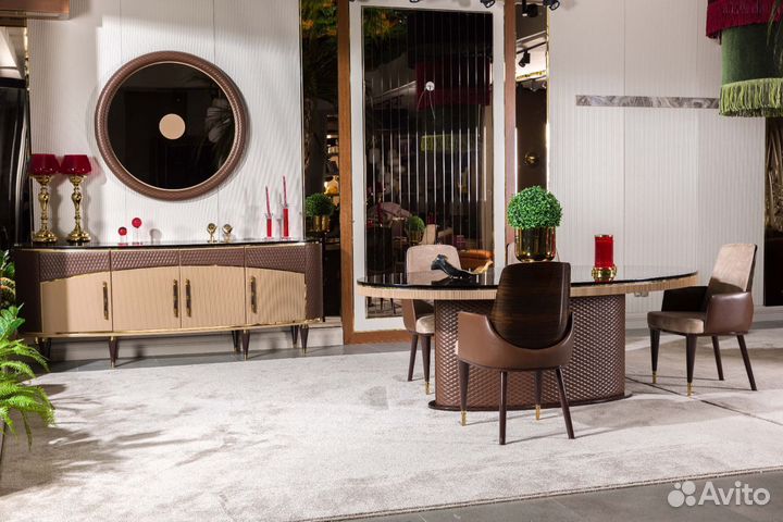 Обеденный стол со стульями Luxury
