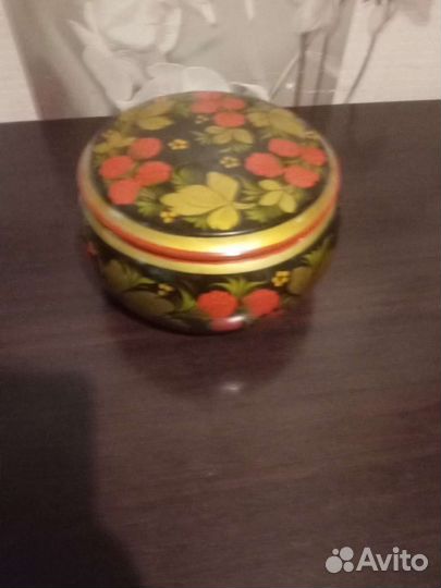 Шкатулка деревянная СССР