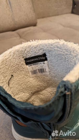 Сапоги зимние для девочки Merrell, размер 33