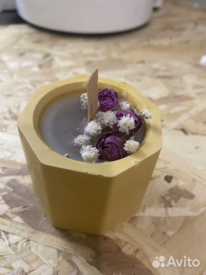 Свечка ручной работы