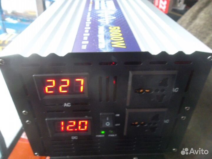 Инверторный преобразователь чистый синус 12-24-220