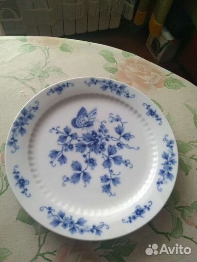 Блюдо богемия чехословакия