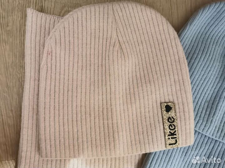 Шапка и снуд для девочки 3-8 лет