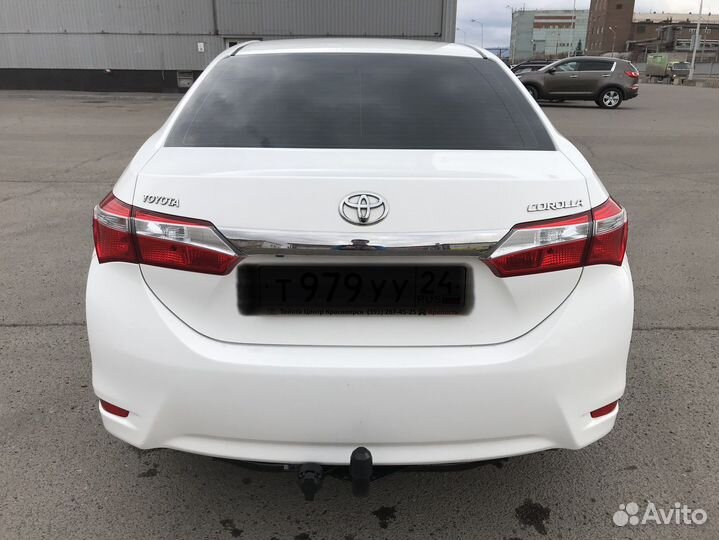 Фаркоп на toyota corolla 2012-2016 E180