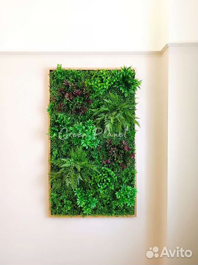 Картины из искусственных растений
