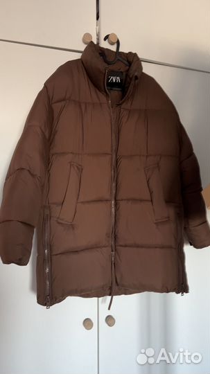 Пуховик женский zara